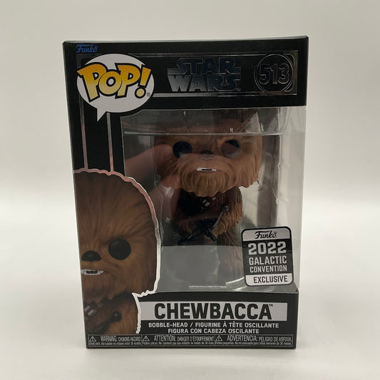 Chewbacca Funko Pop! Star Wars #513 2022 Galactic Convention - Collector Store LLC
