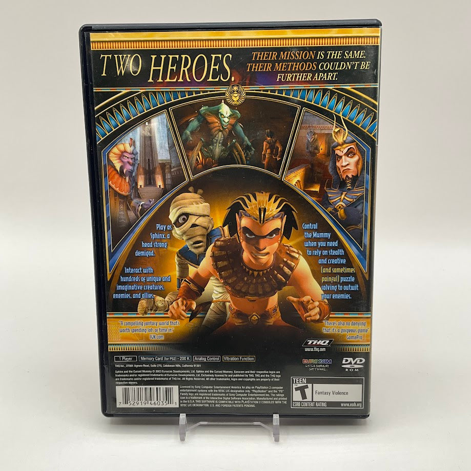 Sphinx and the Cursed Mummy Playstation 2 Used