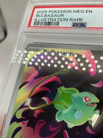 Bulbasaur Ivysaur Mega Venusaur ex Pokemon Mega Evolution Sequential Set PSA 10