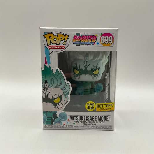 Mitsuki (Sage Mode) Funko Pop Boruto Naruto Next Generations #699 GITD Hot Topic