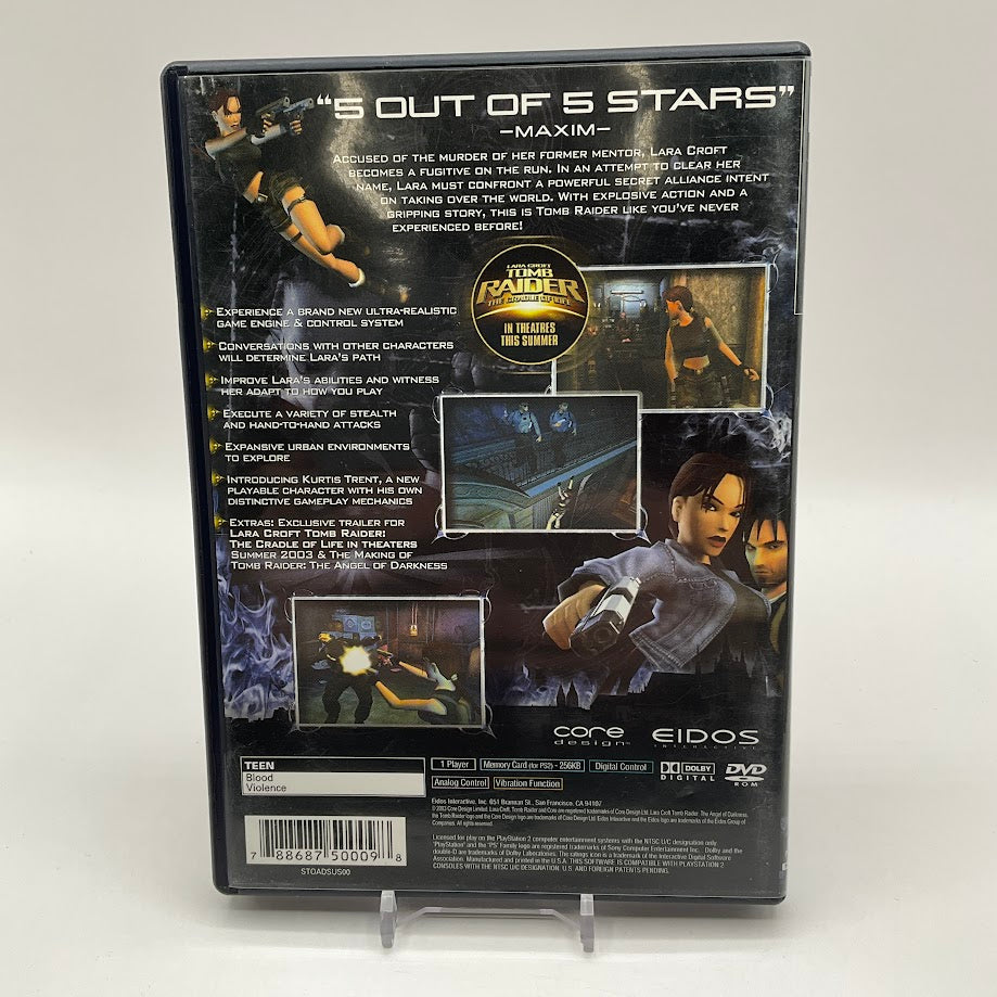Tomb Raider Angel of Darkness Playstation 2 Used