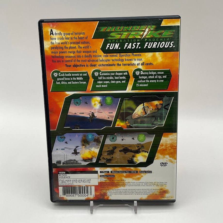 Thunder Strike: Operation Phoenix Playstation 2 Used