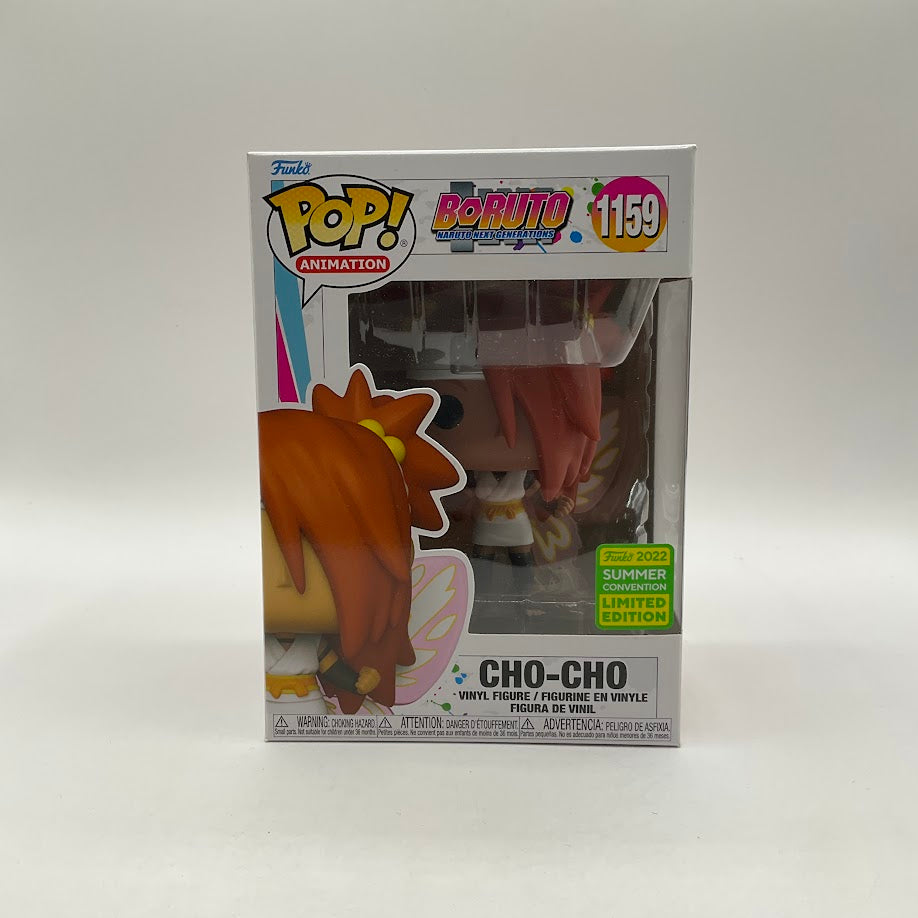 Cho-Cho Funko Pop! Boruto Naruto Next Generations #1159 2022 Summer Convention