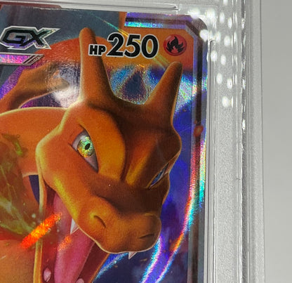 Charizard GX Pokemon Hidden Fates Tins Promo #SM211 PSA 10