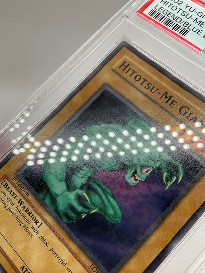 Hitotsu-Me Giant Yu-Gi-Oh! LOB 1st Edition #002 PSA 9