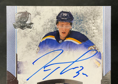 Tage Thompson 2017-18 Upper Deck The Cup Rookie Swatch Auto 017/249 #165