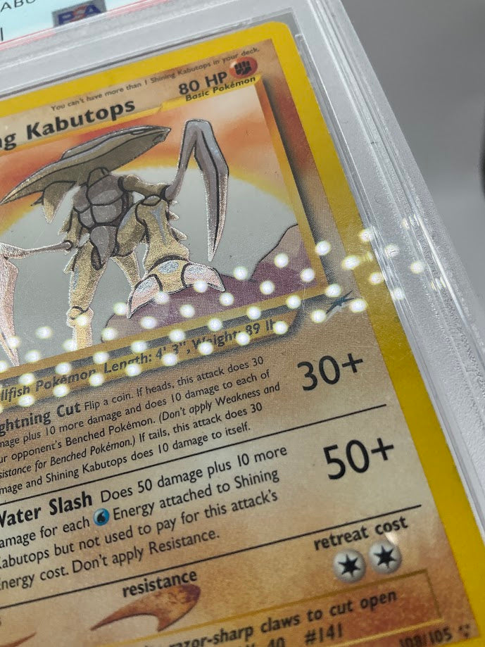 Shining Kabutops Pokemon Neo Destiny #108 PSA 5