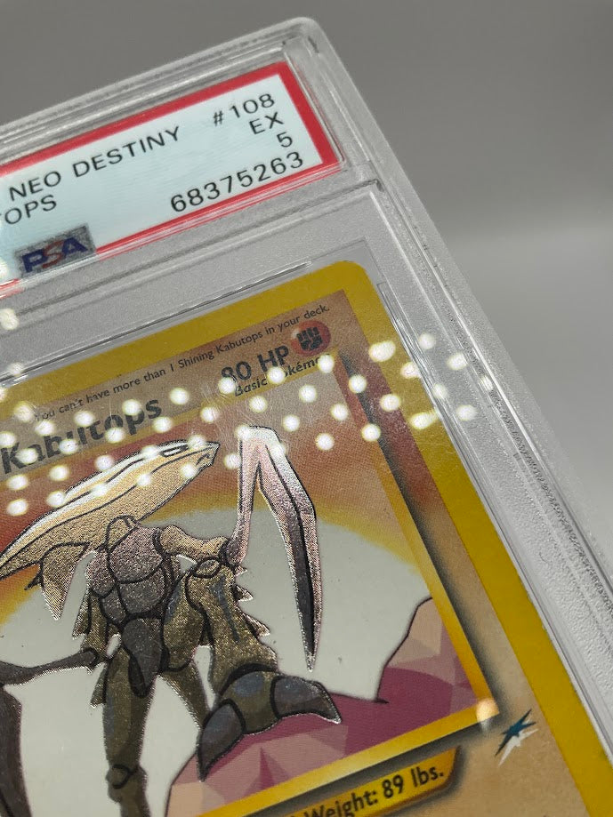 Shining Kabutops Pokemon Neo Destiny #108 PSA 5