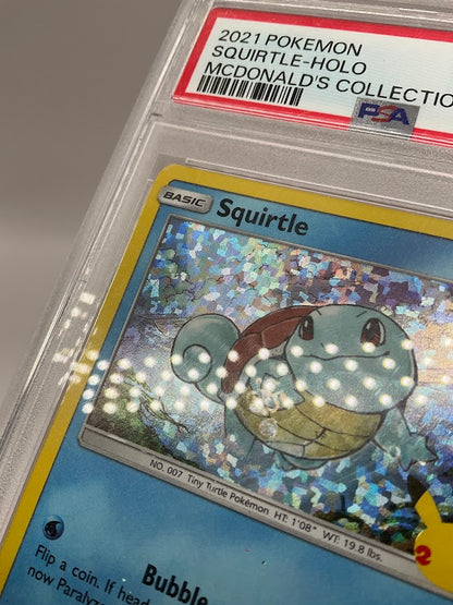 Squirtle Pokemon McDonald's Collection Holo #17 PSA 7