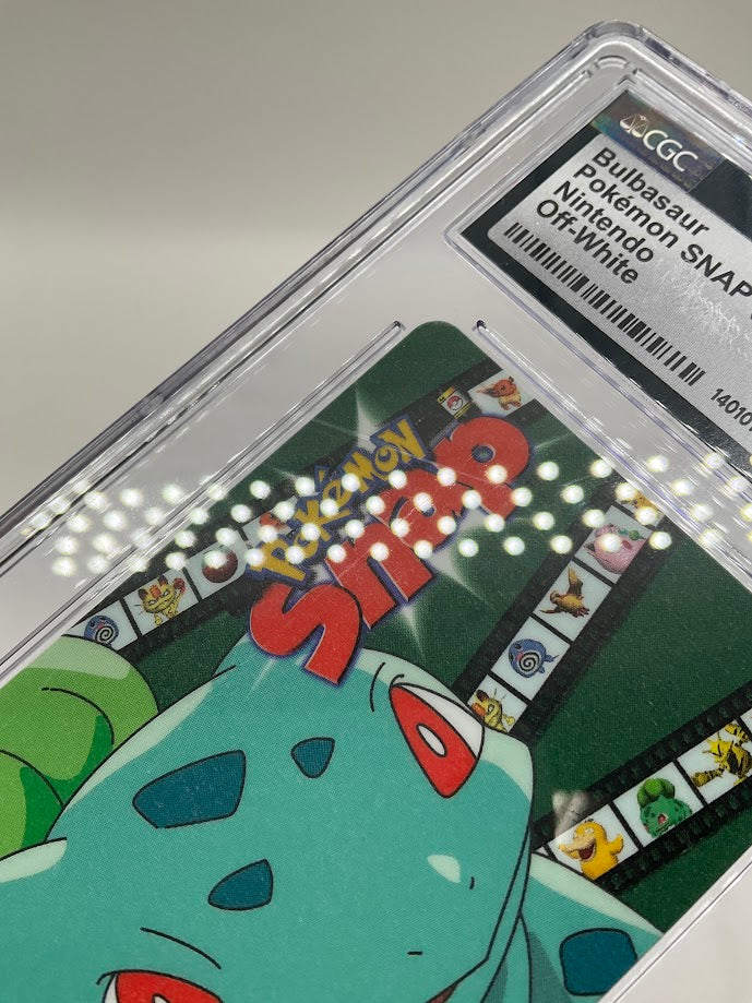 Bulbasaur Pokemon SNAP Nintendo Off-White CGC 9