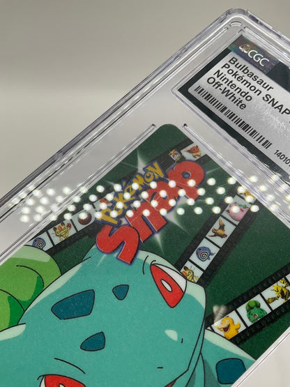 Bulbasaur Pokemon SNAP Nintendo Off-White CGC 9