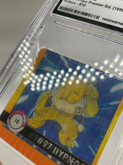 Drowzee / Hypno Pokemon Action Flipz Premier Edition Artbox #10 CGC 9