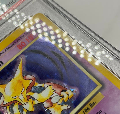 Alakazam Pokemon Base Set Holo #1 PSA 8