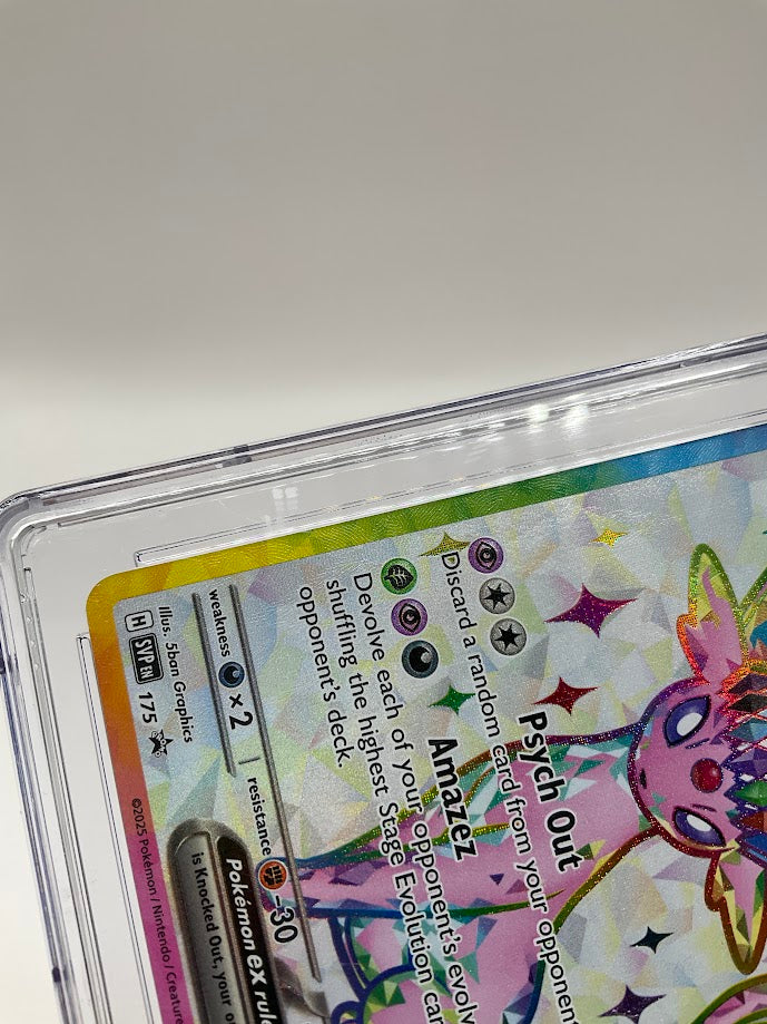 Espeon ex Pokemon Prismatic Evolutions Figure Collection Promo #175 CGC 9