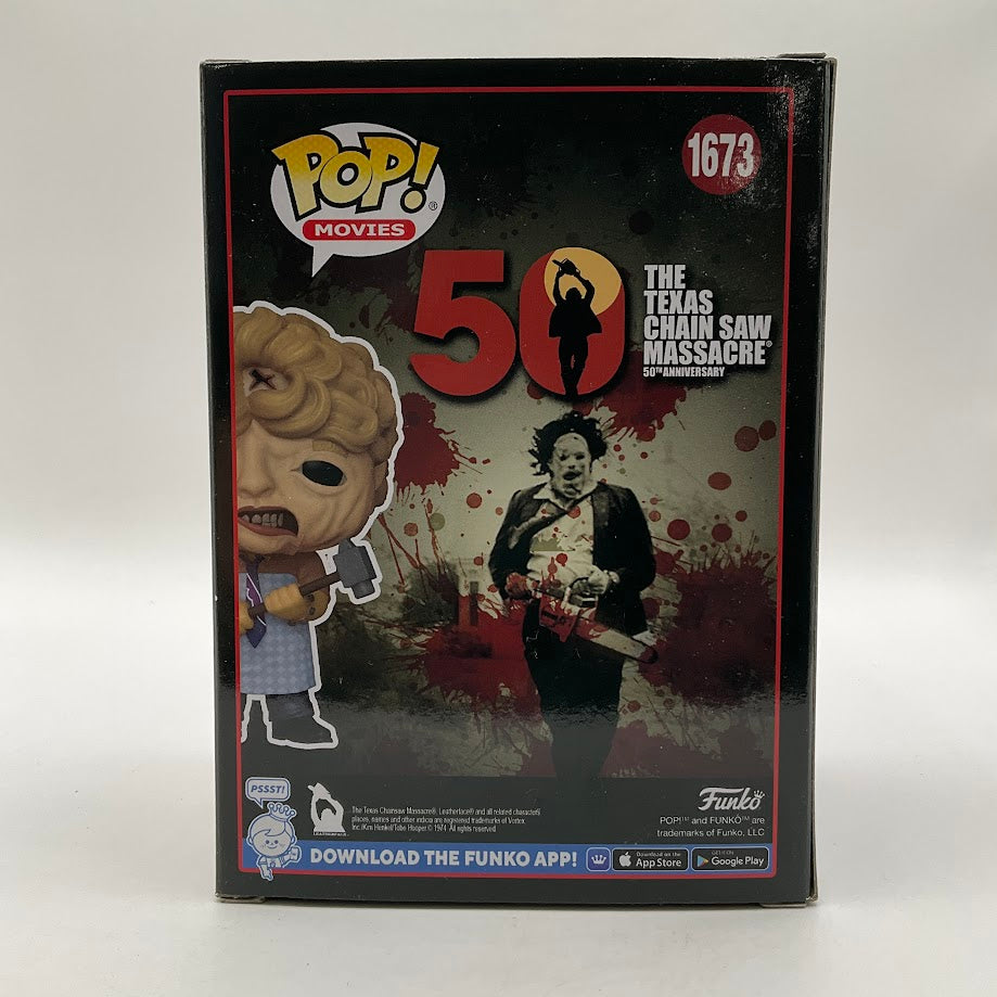 Leatherface Funko Pop! The Texas Chainsaw Massacre #1673 '24 Hot Topic Scar Fair - Collector Store LLC