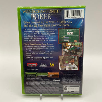 World Championship Poker Xbox Sealed