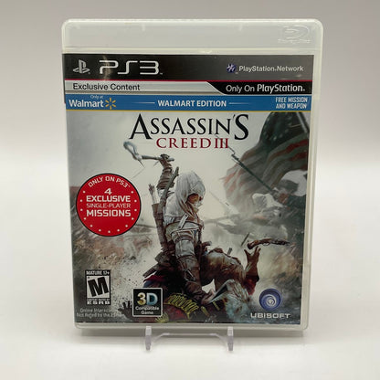 Assassin's Creed III [Walmart Edition] Playstation 3 Used