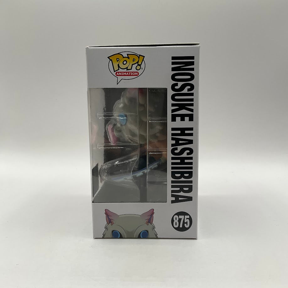 Inosuke Hashibira Funko Pop! Demon Slayer #875 Flocked Chalice Collectibles