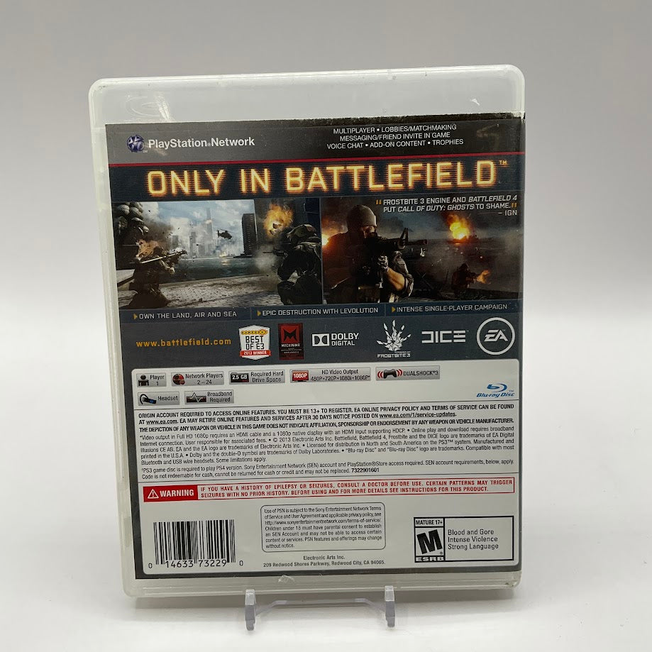 Battlefield 4 Playstation 3 Used #1