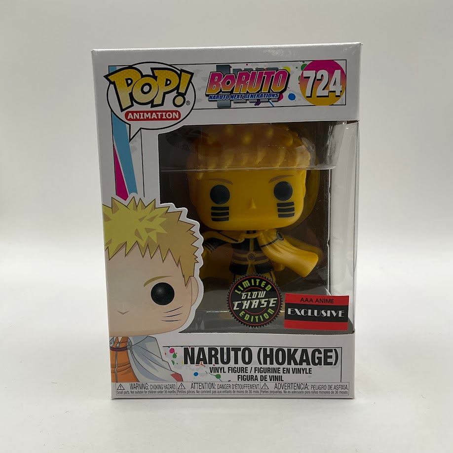 Naruto (Hokage) Funko Pop! Boruto Next Generations #724 GITD Chase AAA Anime