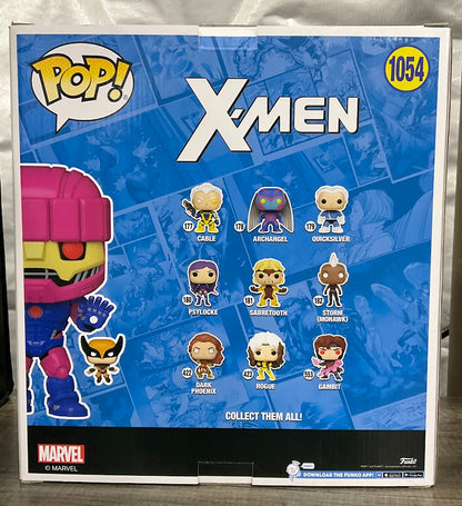 Sentinel with Wolverine Funko Pop! X-Men #1054 Black Light Chase PX Previews - Collector Store LLC