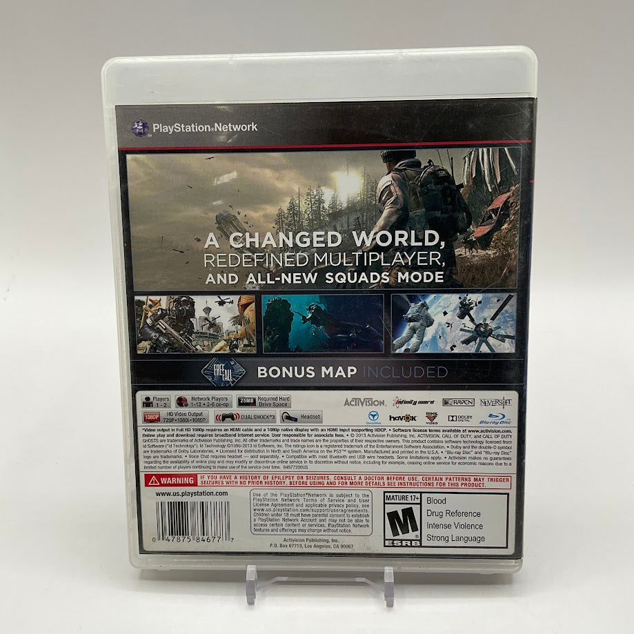 Call of Duty Ghosts Playstation 3 Used #1