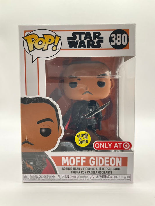 Moff Gideon Funko Pop! Star Wars The Mandalorian #380 GITD Target Exclusive