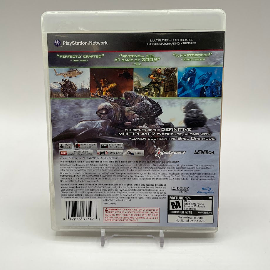 Call of Duty Modern Warfare 2 Playstation 3 Used