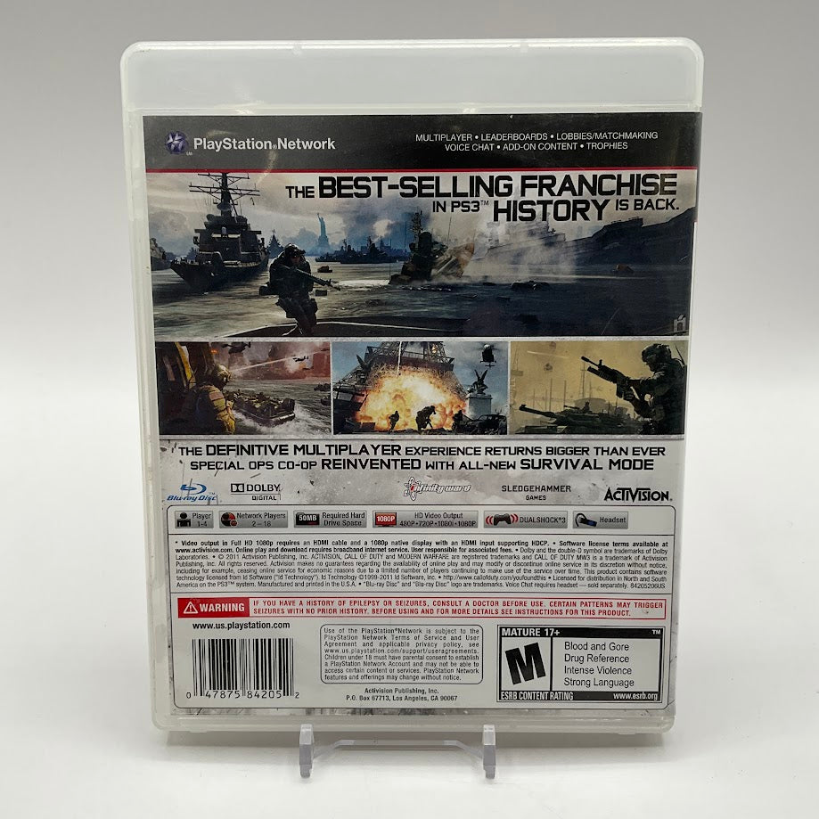 Call of Duty Modern Warfare 3 Playstation 3 Used #1