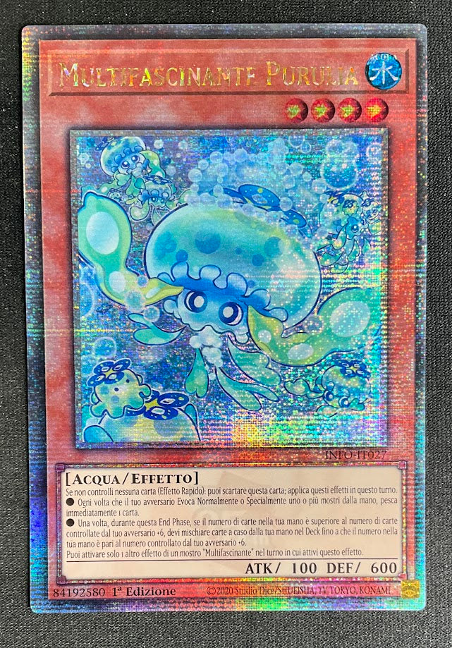Mulcharmy Purulia Yu-Gi-Oh! Quarter Century Rare Italian INFO-IT027 #1