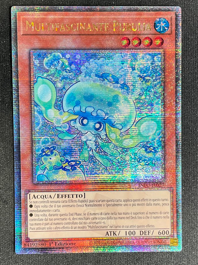 Mulcharmy Purulia Yu-Gi-Oh! Quarter Century Rare Italian INFO-IT027 #3