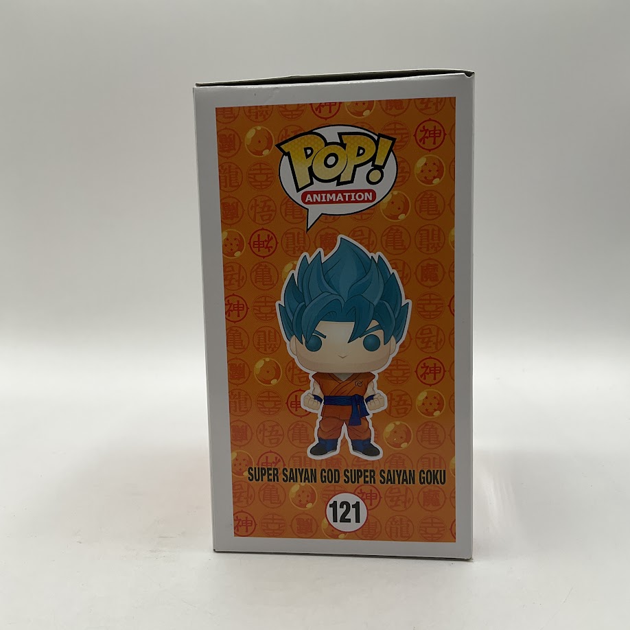 Super Saiyan God Super Saiyan Goku Funko Pop! DBZ Resurrection F #121 Hot Topic