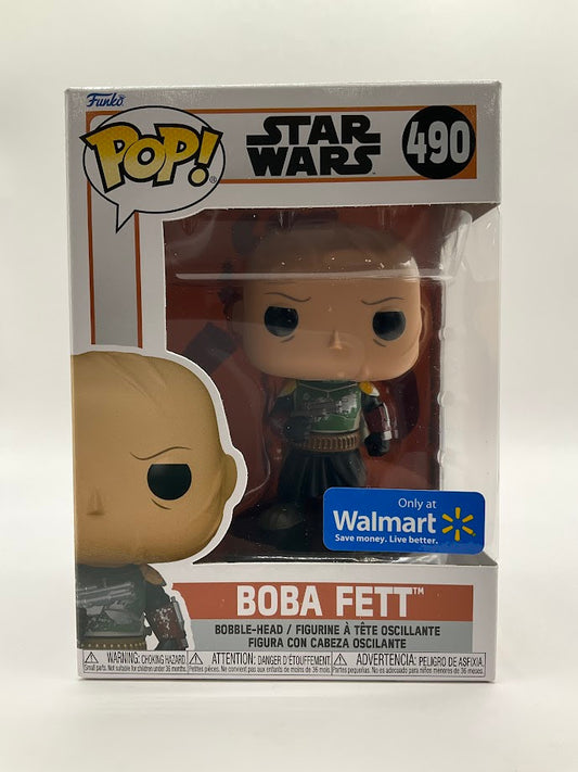 Boba Fett Funko Pop! Star Wars The Mandalorian #490 Walmart Exclusive