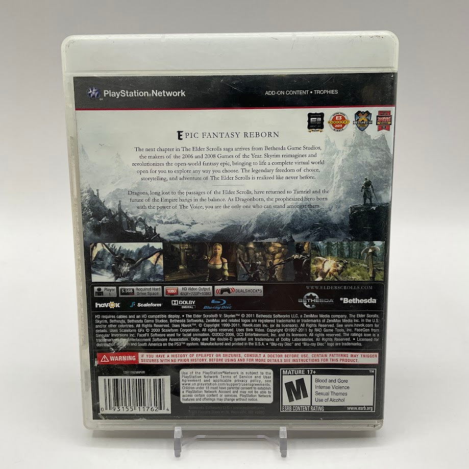 Elder Scrolls V: Skyrim Playstation 3 Used #1
