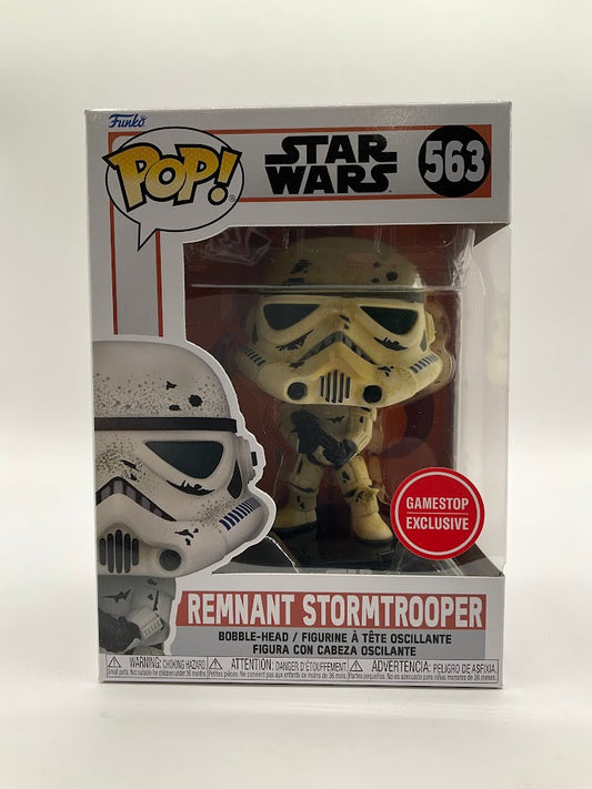 Remnant Stormtrooper Funko Pop! Star Wars The Mandalorian #563 GameStop Exclusive
