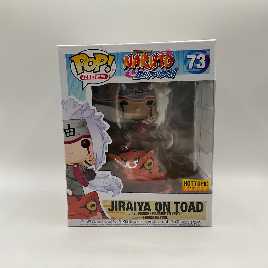 Jiraiya on Toad Funko Pop! Naruto Shippuden #73 Hot Topic