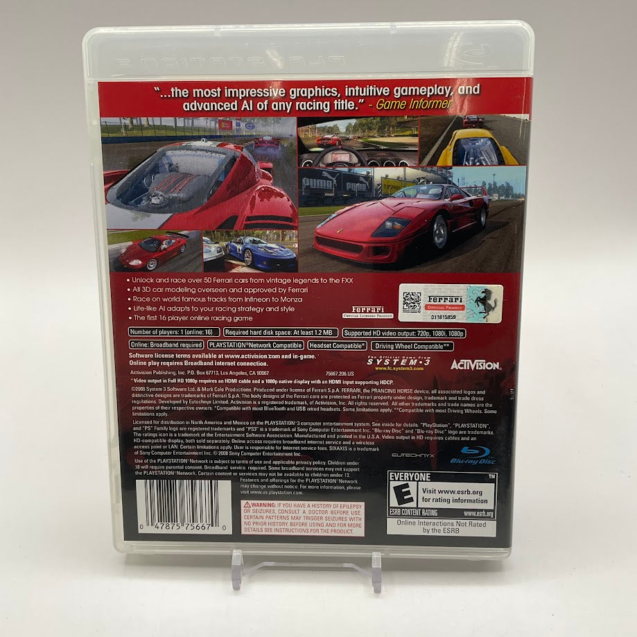 Ferrari Challenge Playstation 3 Used