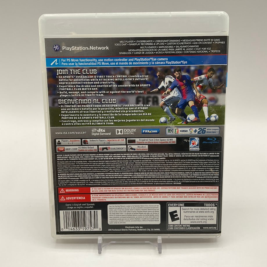 FIFA Soccer 13 Playstation 3 Used