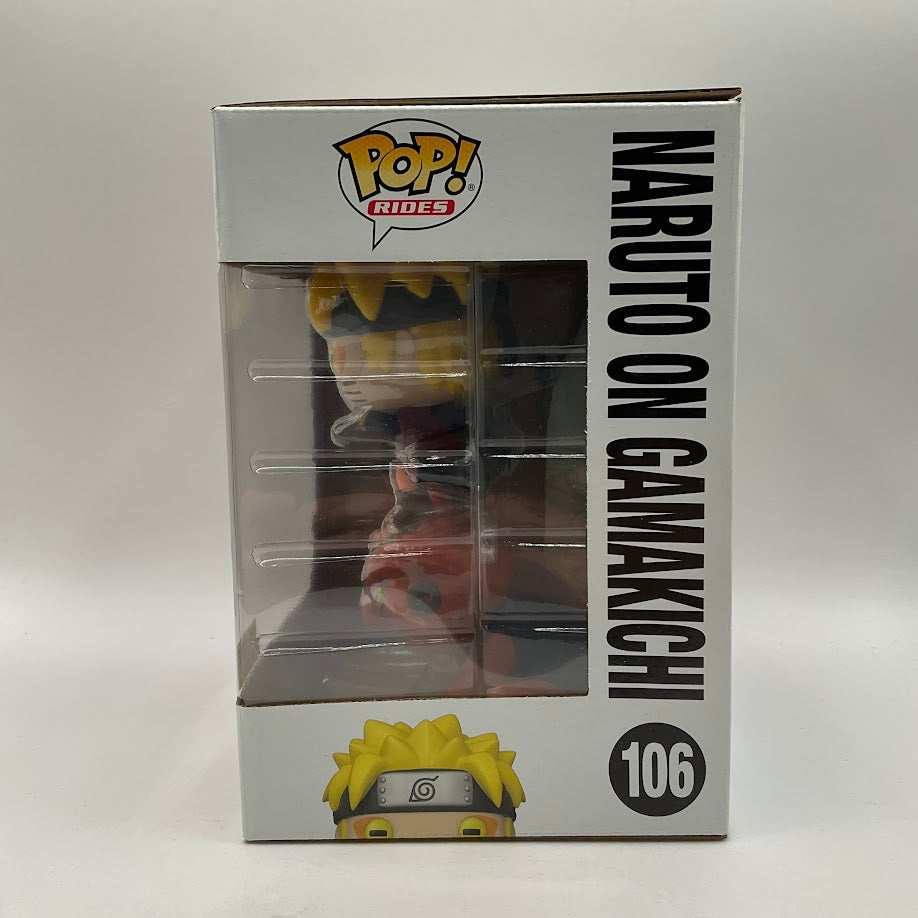 Naruto on Gamakichi Funko Pop! Naruto Shippuden #106 Hot Topic