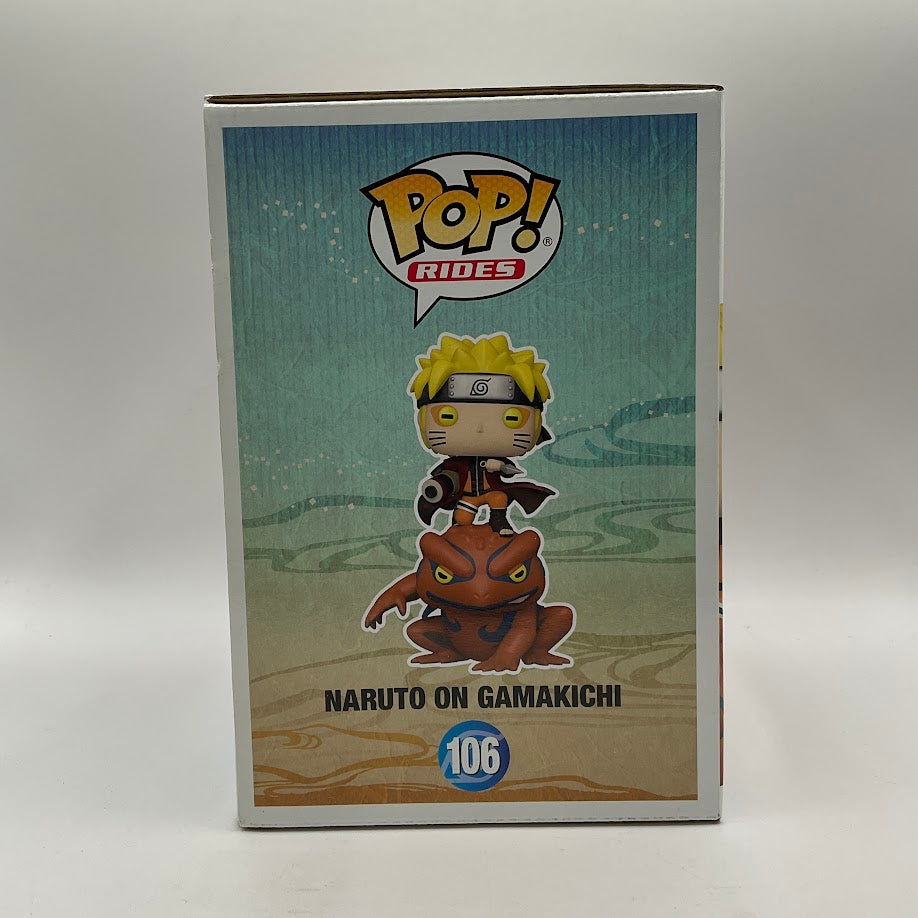Naruto on Gamakichi Funko Pop! Naruto Shippuden #106 Hot Topic