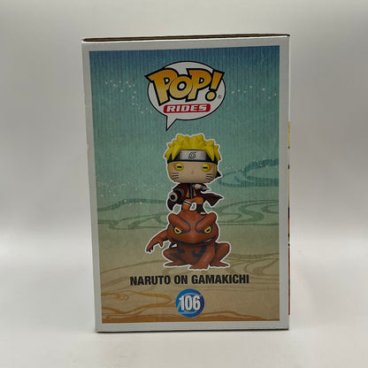 Naruto on Gamakichi Funko Pop! Naruto Shippuden #106 Hot Topic