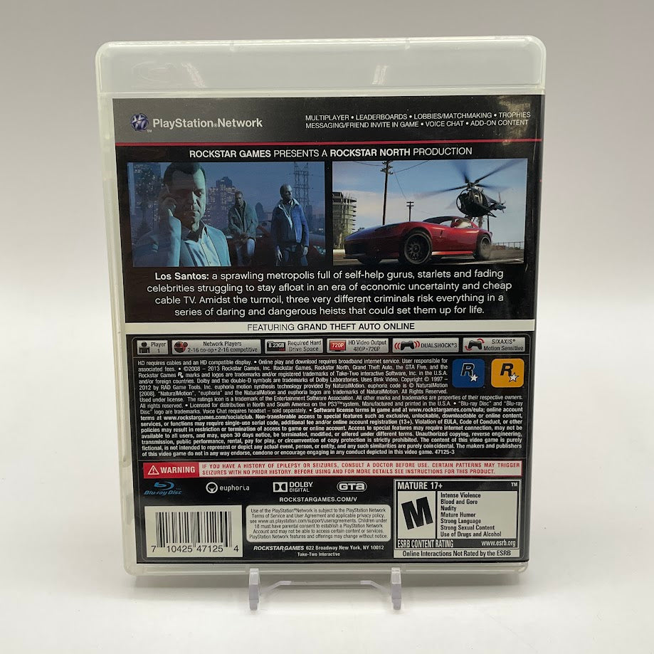 Grand Theft Auto V Playstation 3 Used