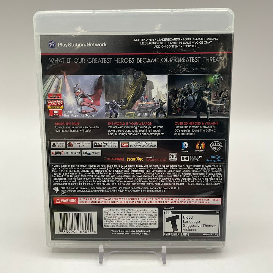 Injustice: Gods Among Us Playstation 3 Used #1
