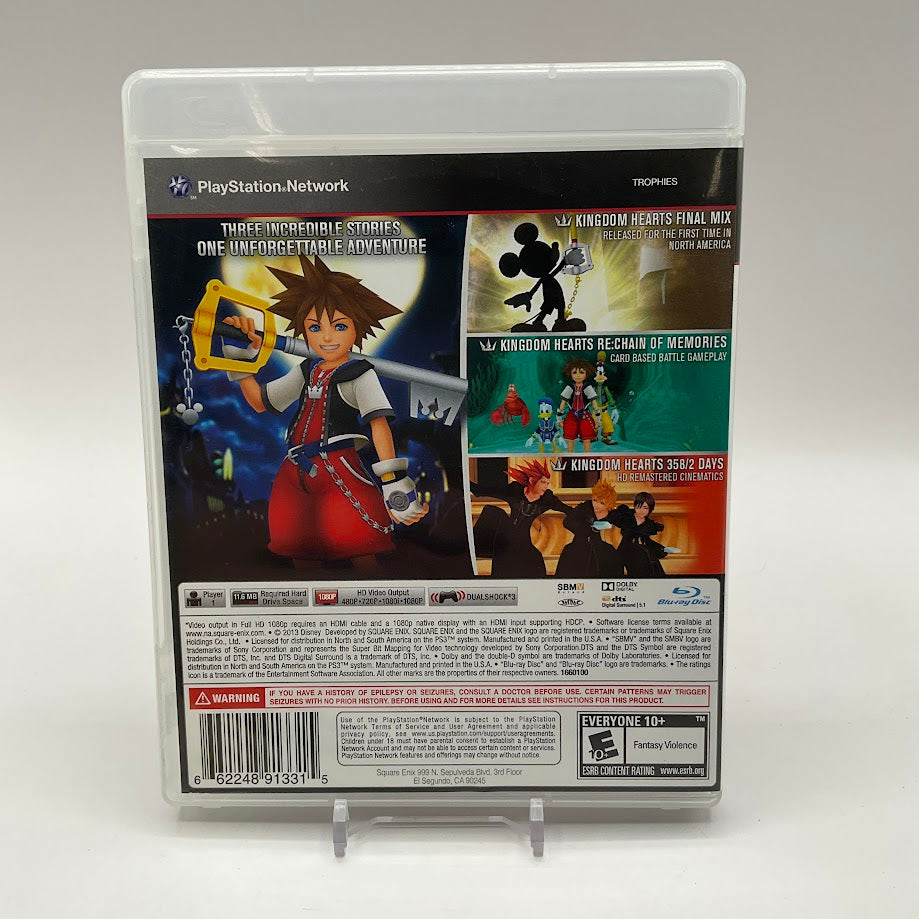 Kingdom Hearts HD 1.5 Remix Playstation 3 Used #2