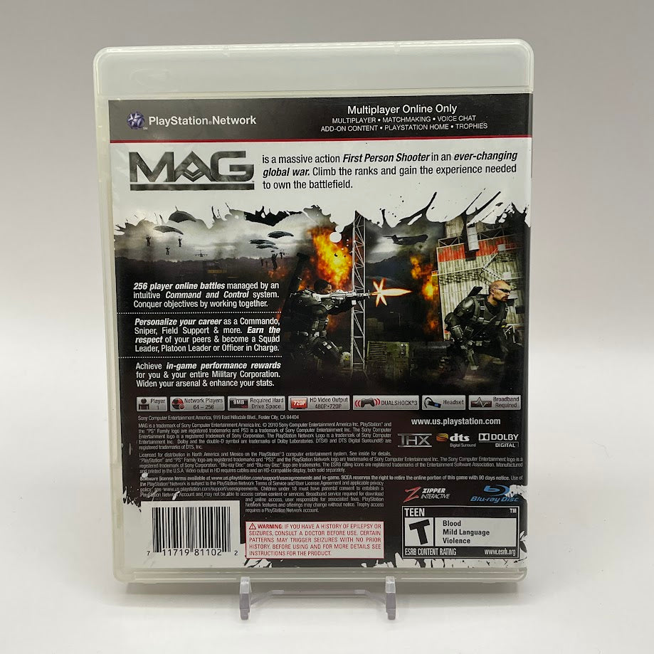 MAG Playstation 3 Used