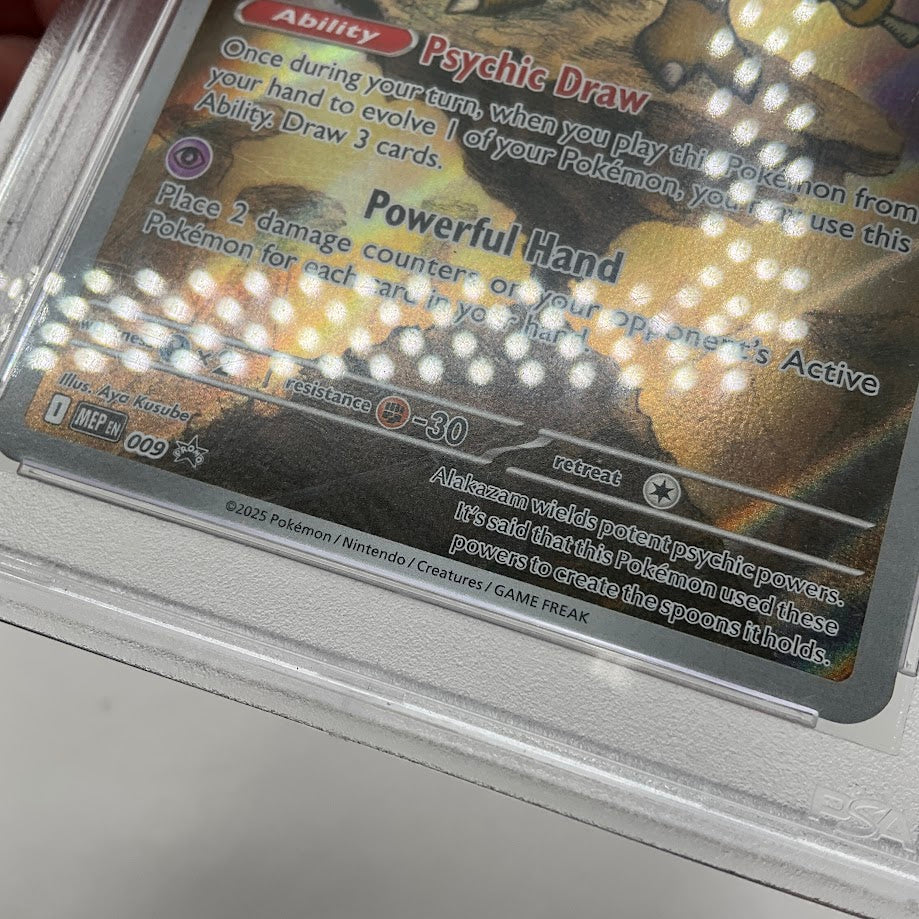 Alakazam Pokemon Mega Evolution Elite Trainer Box Mega Gardevoir #009 PSA 9