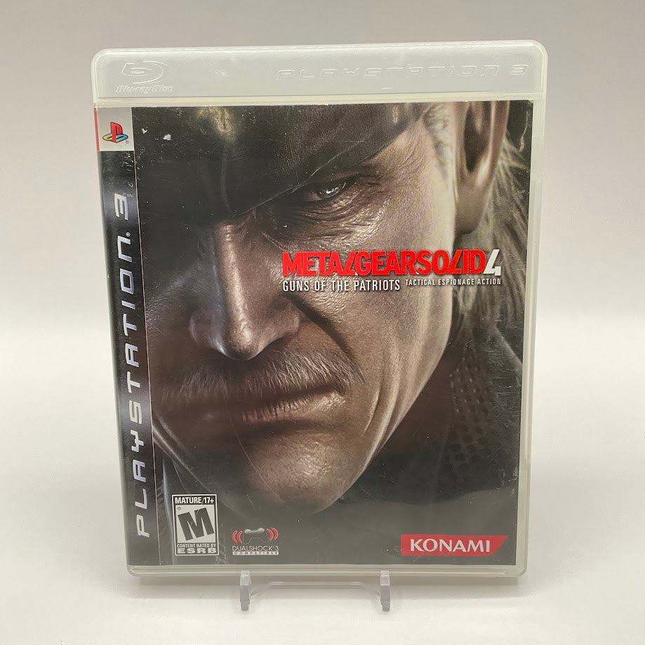 Metal Gear Solid 4 Guns of the Patriots Playstation 3 Used