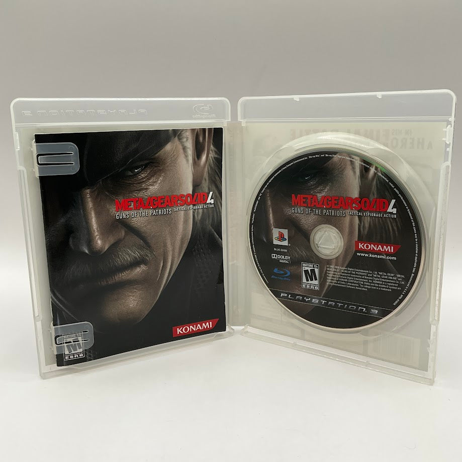 Metal Gear Solid 4 Guns of the Patriots Playstation 3 Used