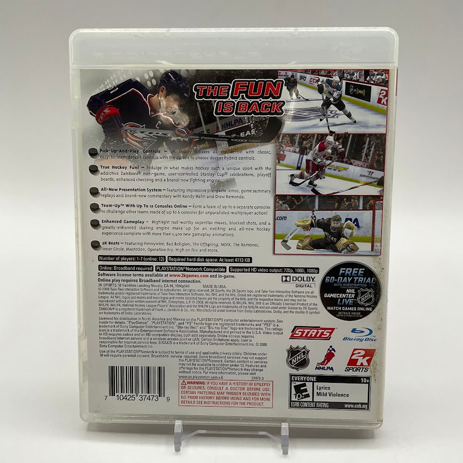 NHL 2K9 Playstation 3 Used