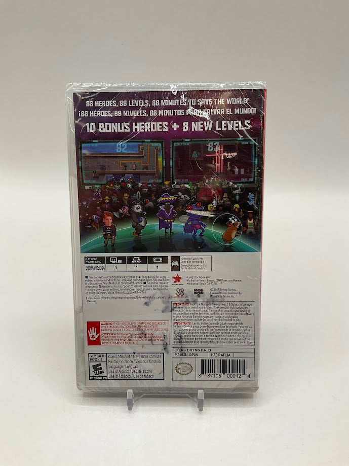 88 Heroes Nintendo Switch Sealed